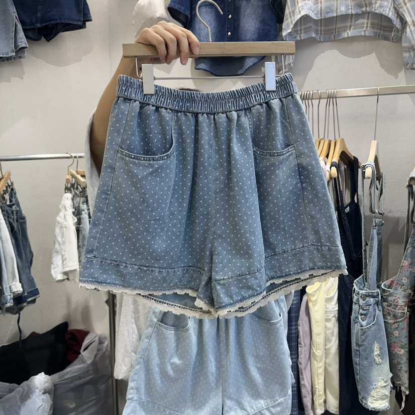 HIPTIQUE韓國直郵㊣女裝新品熱賣人氣時尚推薦25春夏短褲蕾絲HIPTIQUE短褲