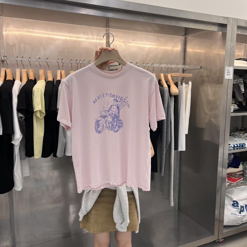 ESSENCE韓國㊣直郵東大門代購女裝新品25春夏人氣熱賣休閑T恤ESSENCET恤