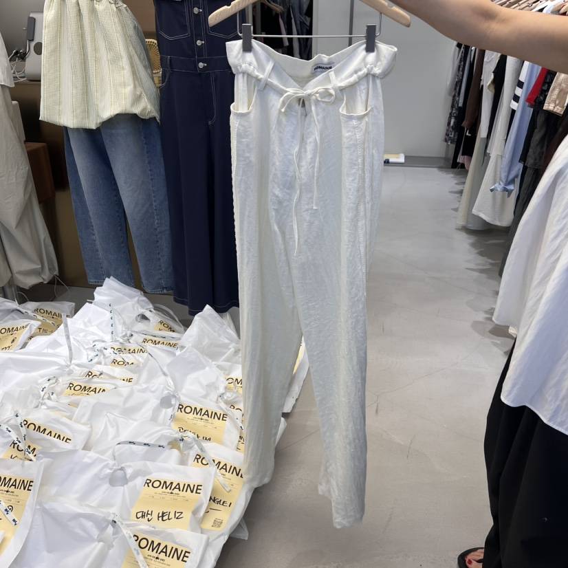 ROMAINE韓國直郵㊣東大門實拍女裝新品休閑時尚推薦熱賣休閑褲ROMAINE休閑褲