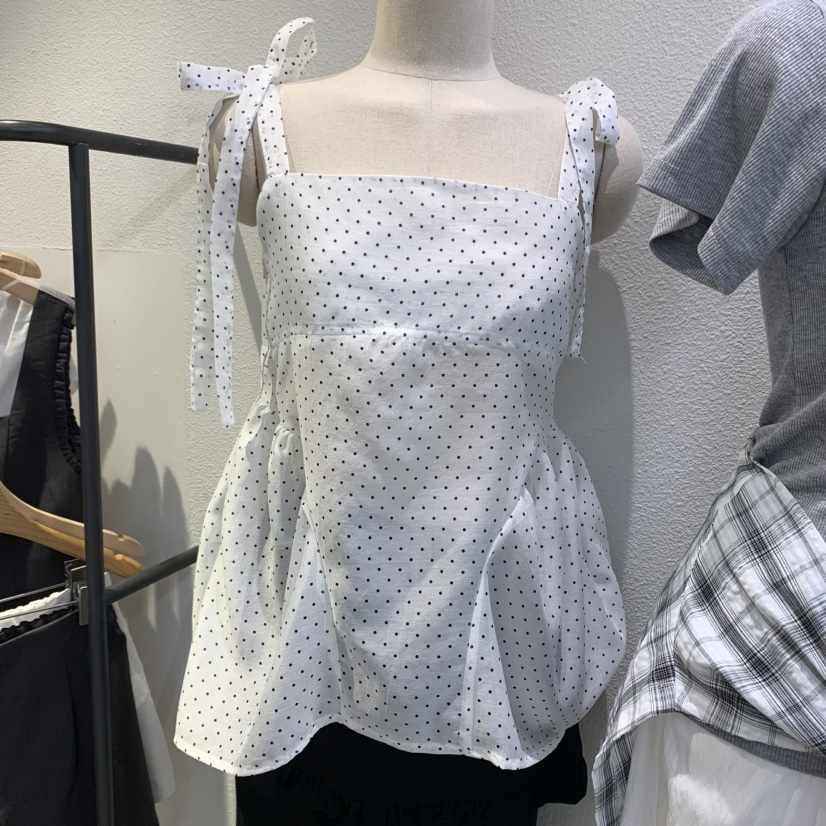 IR BIEN韓國直郵㊣東大門實拍女裝新品熱賣25春夏吊帶背心緊身ir bien-A吊帶/背心