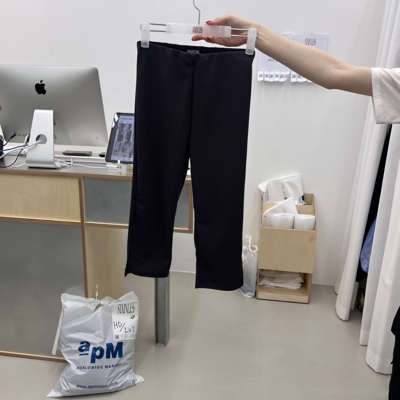 STAINLESS韓國㊣直郵東大門代購女裝新品25春夏打底褲鯊魚褲STAINLESS打底褲/鯊魚褲