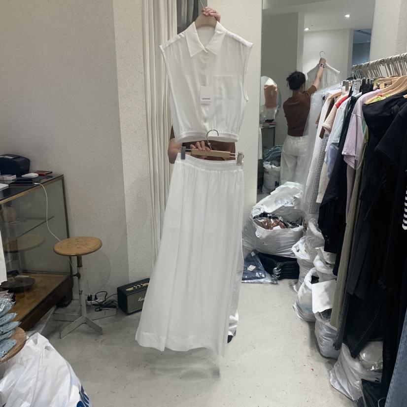 SSEMIENNE韓國㊣直郵東大門代購女裝新品休閑25春夏套裝亞麻SSEMIENNE套裝