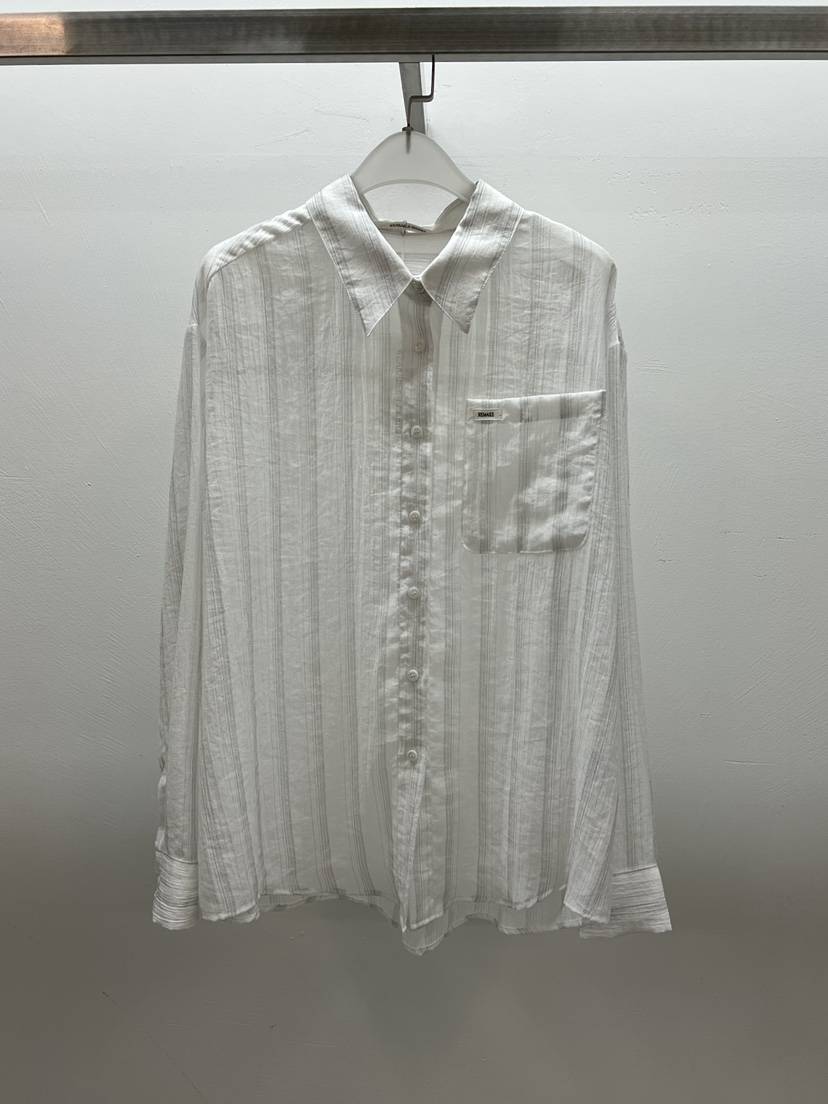 WEARABLE-L直郵韓國代購㊣女裝新品25春夏人氣熱賣襯衫蕾絲衫WEARABLE襯衫/蕾絲衫