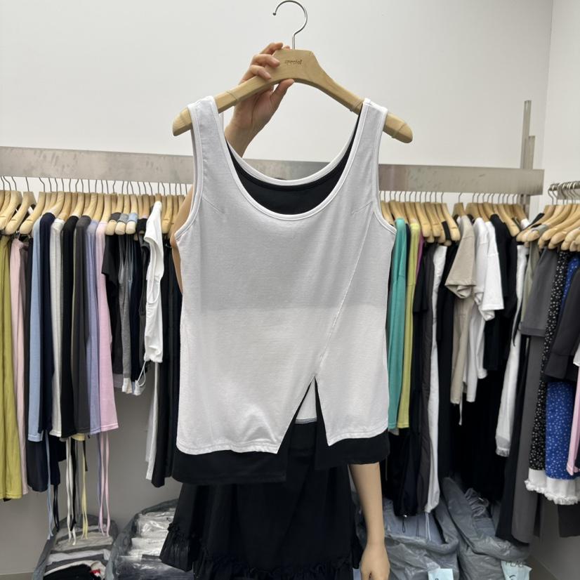 SPECIAL直郵韓國代購㊣女裝新品25春夏人氣休閑吊帶背心假兩件SPECIAL吊帶/背心