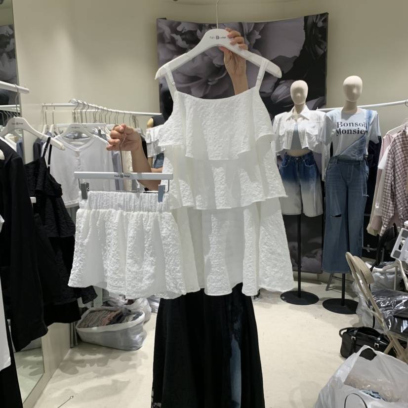 DARKBEIGE韓國㊣直郵東大門代購女裝新款時尚熱賣休閑推薦套裝DARK BEIGE套裝