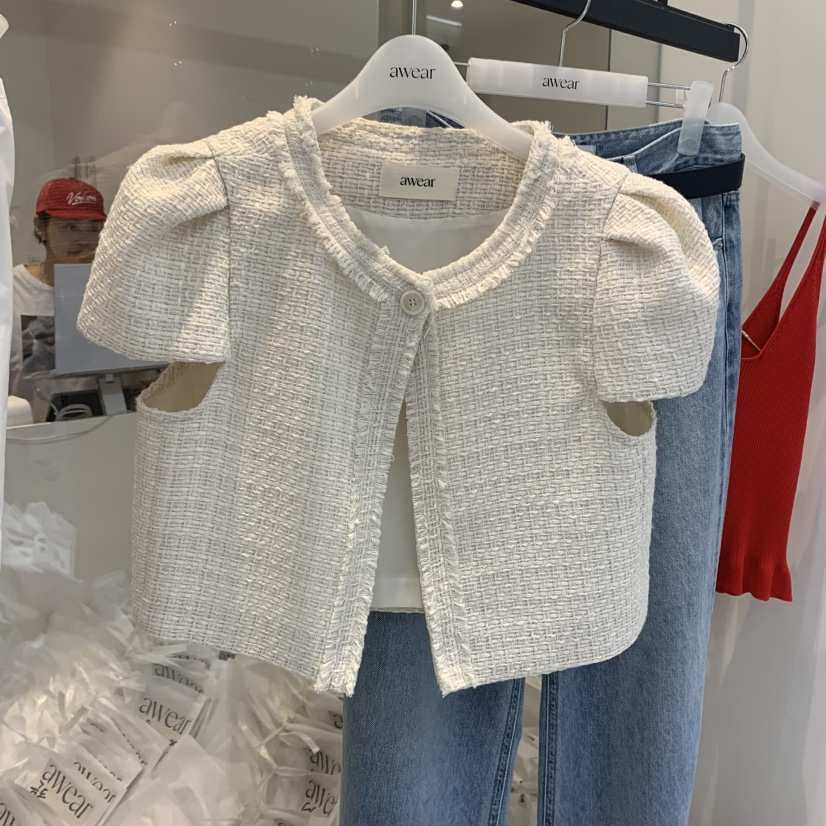 RUMIRU/AWEAR韓國直郵㊣東大門實拍女裝新品休閑熱賣時尚夾克awear/RUMIRU夾克