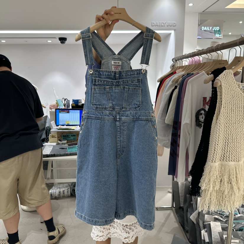 DAILYJUD韓國㊣直郵東大門代購女裝新品休閑25春夏人氣連體褲DAILY JUD連體褲