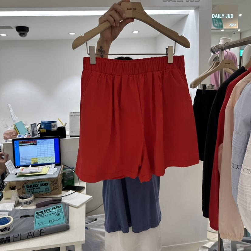 DAILYJUD直郵韓國代購㊣女裝新品25春夏熱賣人氣時尚休閑短褲DAILY JUD短褲