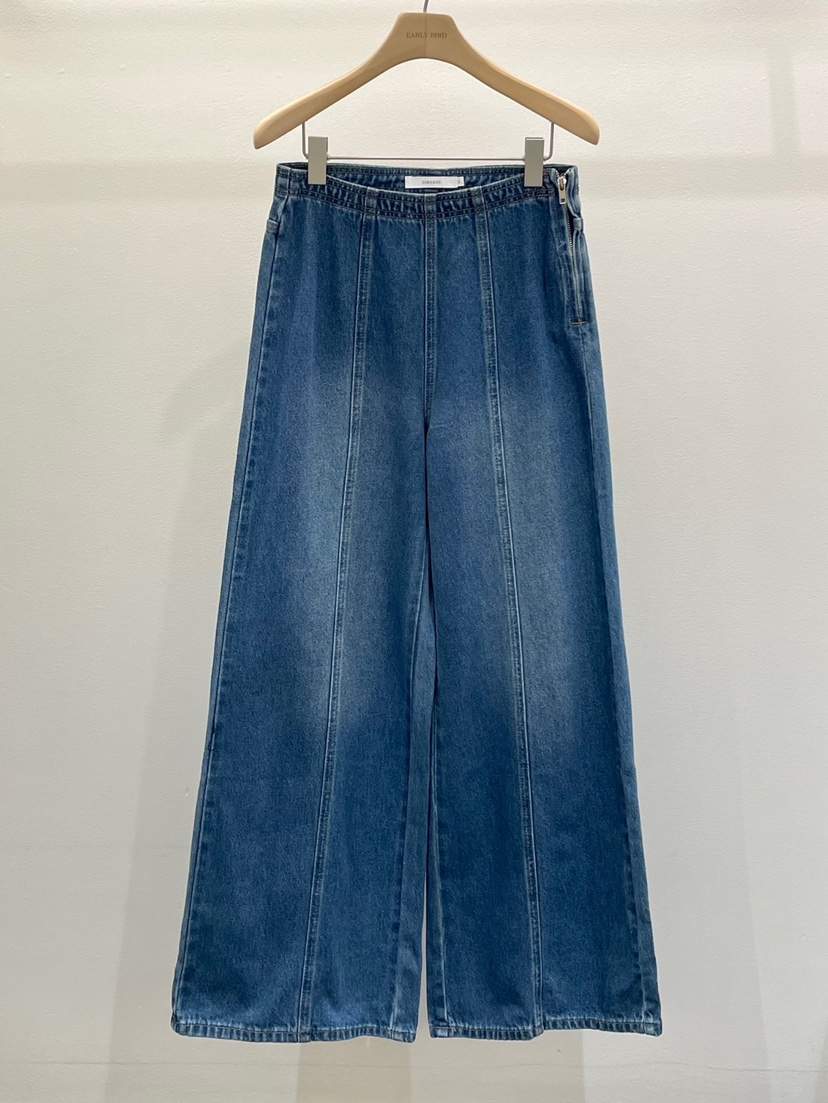 OBSESS韓國㊣直郵東大門代購女裝新品人氣時尚25春夏牛仔褲OBSESS/EARLY BIRD牛仔褲