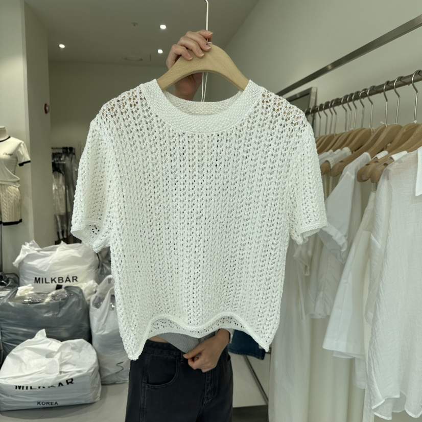 PLAMM直郵韓國代購㊣女裝新品25春夏推薦時尚熱賣人氣針織衫PLAMM針織衫