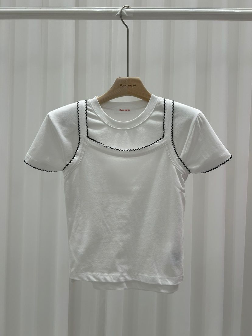 IF YOU SAY SO韓國直郵㊣女裝新品休閑人氣25春夏套裝兩件套IF YOU SAY SO套裝