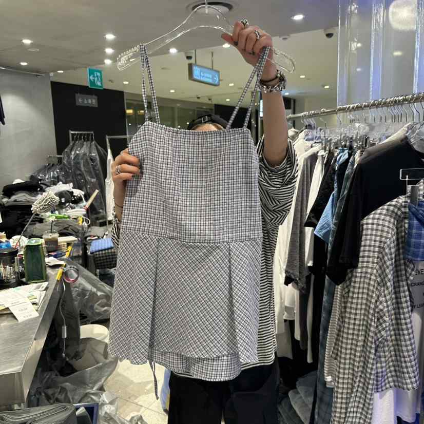 HERTZ-P韓國直郵㊣女裝新款25春夏熱賣人氣時尚休閑吊帶背心HERTZ-P吊帶/背心