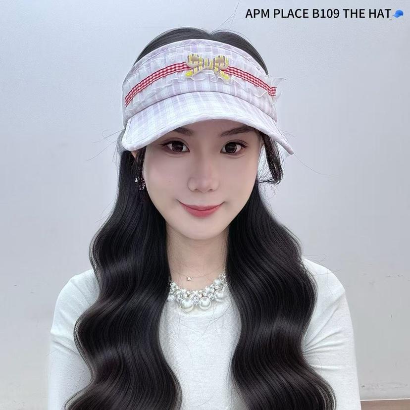 THE HAT-P東大門實拍女士新品熱賣休閑真品人氣帽子格紋蕾絲THE HAT帽子