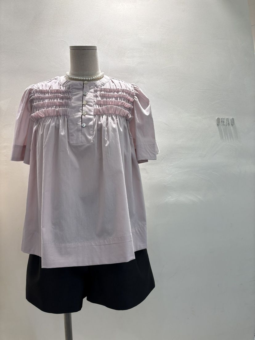 OHAO韓國㊣直郵東大門代購女裝新款熱賣時尚推薦襯衫蕾絲衫OHAO/HA MONG襯衫/蕾絲衫