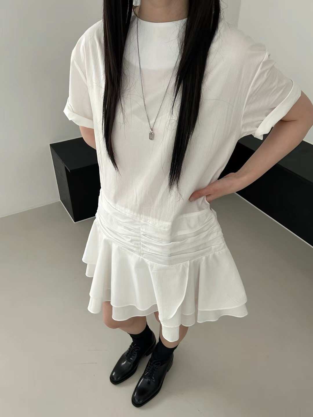 SAGE韓國直郵㊣女裝新款時尚人氣25春夏休閑熱賣推薦連衣裙SAGE連衣裙