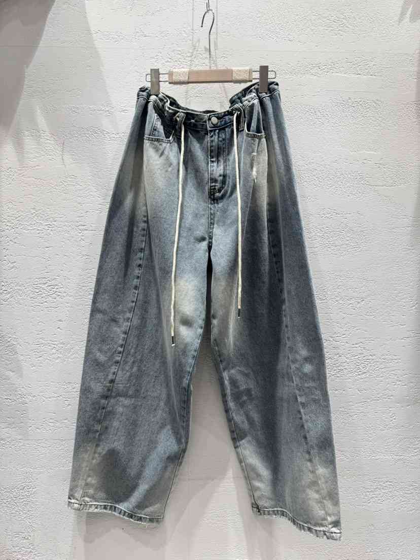 REMEMBER韓國直郵㊣東大門實拍女裝新品人氣25春夏休閑牛仔褲DENALL牛仔褲