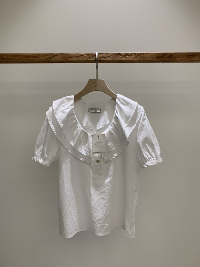 A P-STUDIO韓國直郵㊣東大門實拍女裝新款熱賣襯衫蕾絲衫A P-STUDIO襯衫/蕾絲衫