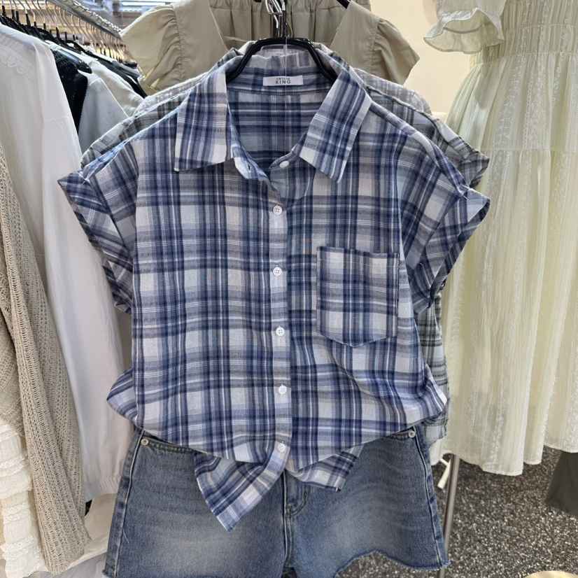BELOVED韓國㊣直郵東大門代購女裝新品推薦人氣休閑襯衫蕾絲衫BELOVED襯衫/蕾絲衫
