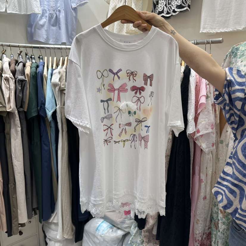 BIKINI韓國直郵㊣東大門實拍女裝新品時尚人氣推薦25春夏T恤BIKINIT恤