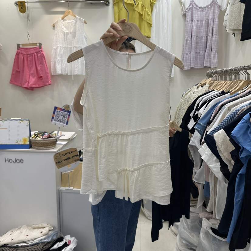 HOJAE韓國㊣直郵東大門代購女裝新品推薦人氣25春夏吊帶背心MID-LEVEL JUMP吊帶/背心