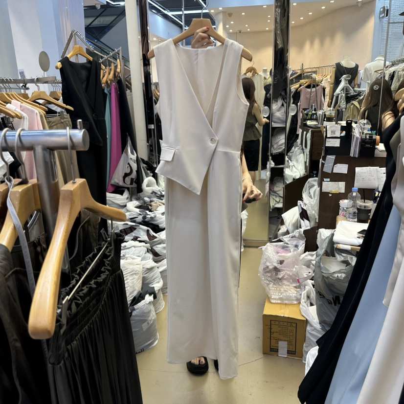 SANS直郵韓國代購㊣女裝新品推薦人氣25春夏時尚休閑連體褲SANS連體褲