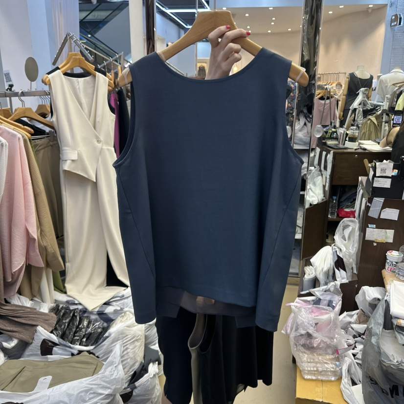 SANS直郵韓國代購㊣女裝新品人氣休閑25春夏推薦熱賣吊帶背心SANS吊帶/背心