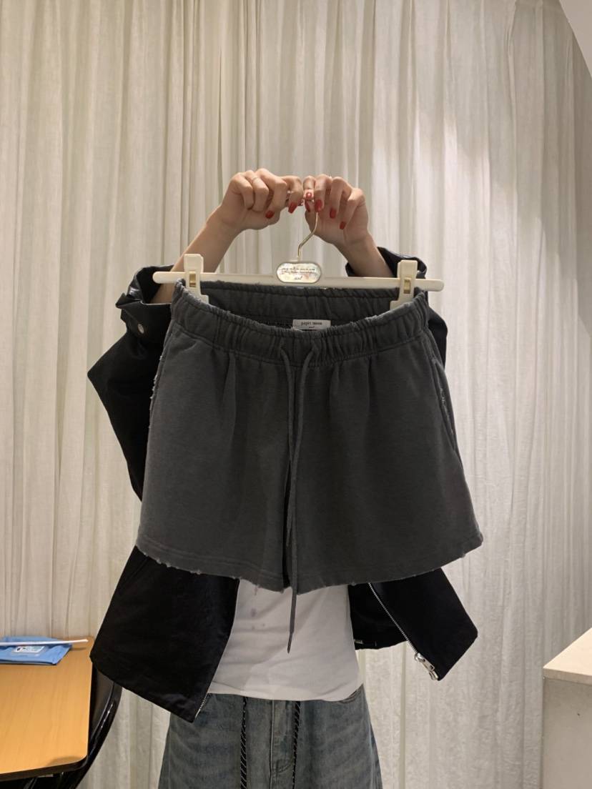 PAPERMOON韓國㊣直郵東大門代購女裝新款25春夏休閑人氣短褲paper moon短褲