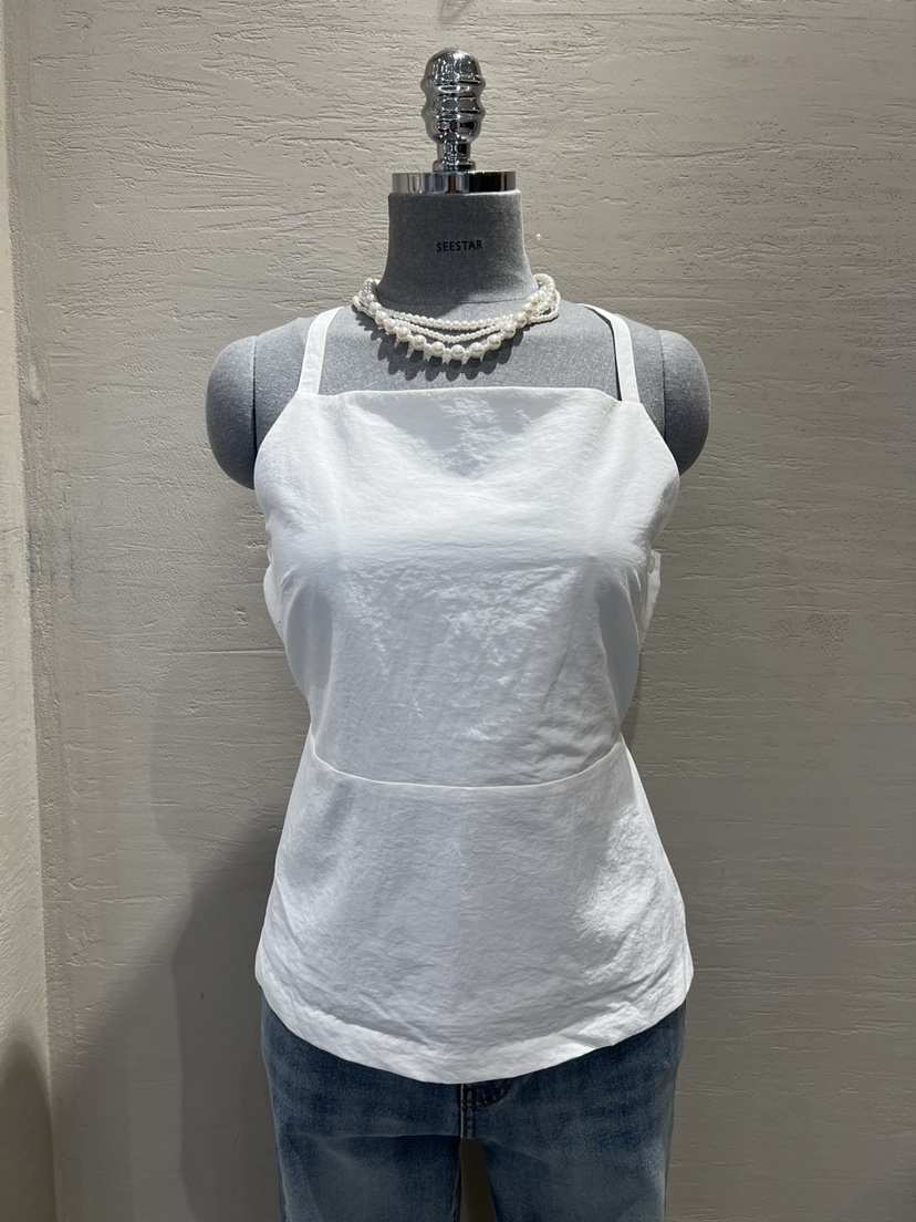 HI HIGH韓國㊣直郵東大門代購女裝新品時尚休閑25春夏吊帶背心SEESTAR/hi high吊帶/背心