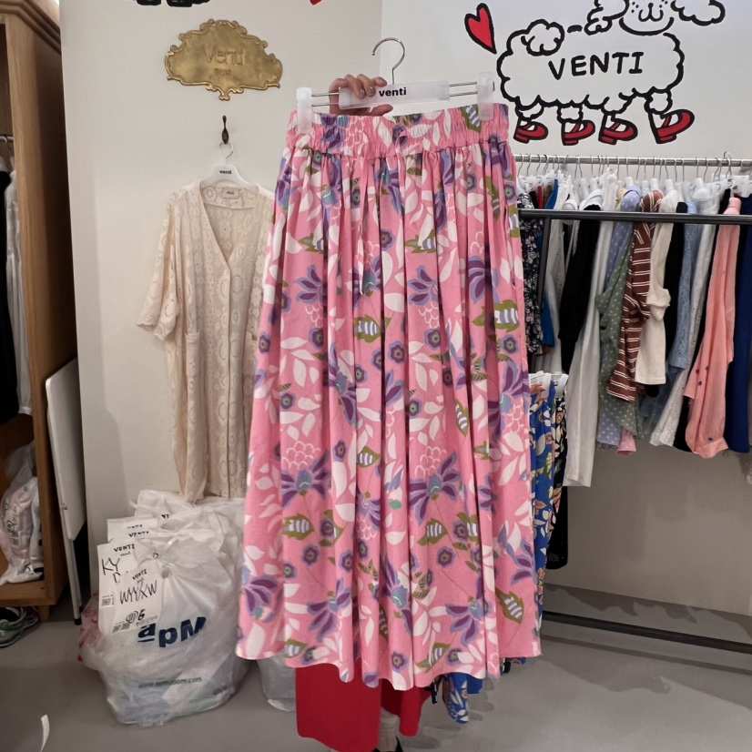VENTI韓國直郵㊣女裝新品時尚休閑推薦熱賣25春夏半身裙中短裙VENTI半身裙/中短裙