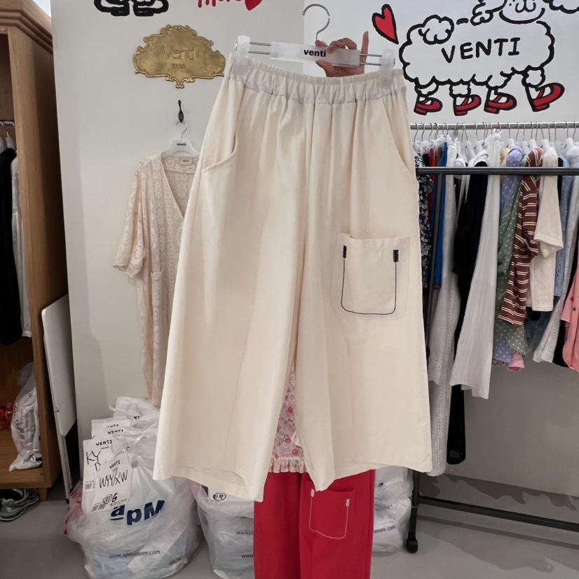 VENTI韓國直郵㊣東大門實拍女裝新品休閑推薦25春夏時尚休閑褲VENTI休閑褲