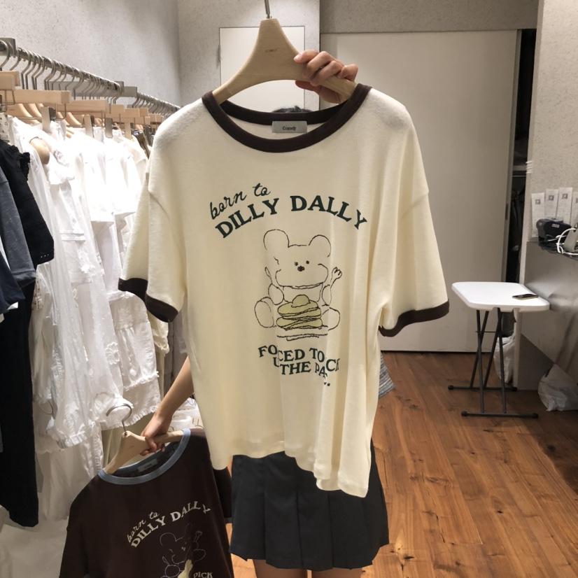 COMELY韓國直郵㊣東大門實拍女裝新品推薦時尚25春夏休閑T恤COMELYT恤