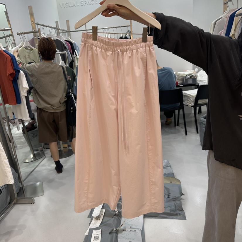 VISUAL SPACE直郵韓國代購㊣女裝新品時尚熱賣休閑人氣休閑褲VISUAL SPACE休閑褲
