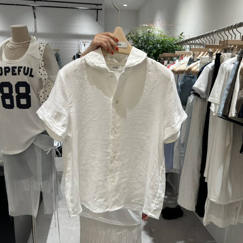AYCE韓國直郵㊣東大門實拍女裝新品推薦時尚人氣襯衫蕾絲衫101SHOWROOM/AYCE襯衫/蕾絲衫