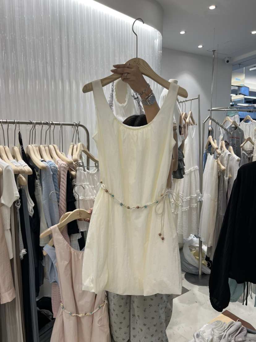 MIMME直郵韓國代購㊣女裝新款時尚25春夏推薦連衣裙不含腰帶MIMME連衣裙