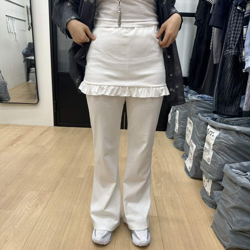 ARR韓國㊣直郵東大門代購女裝新品推薦熱賣時尚休閑裙褲透明ARR裙褲