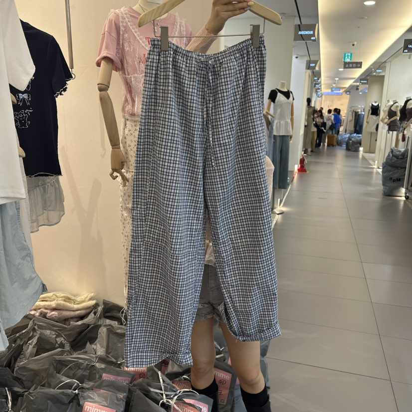 MIMME直郵韓國代購㊣女裝新品人氣休閑推薦時尚休閑褲不含腰帶MIMME休閑褲