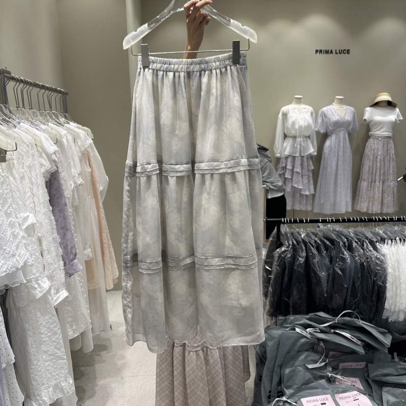 PRIMA LUCE直郵韓國代購㊣女裝新品推薦人氣休閑熱賣25春夏長裙CHARLOTTE長裙