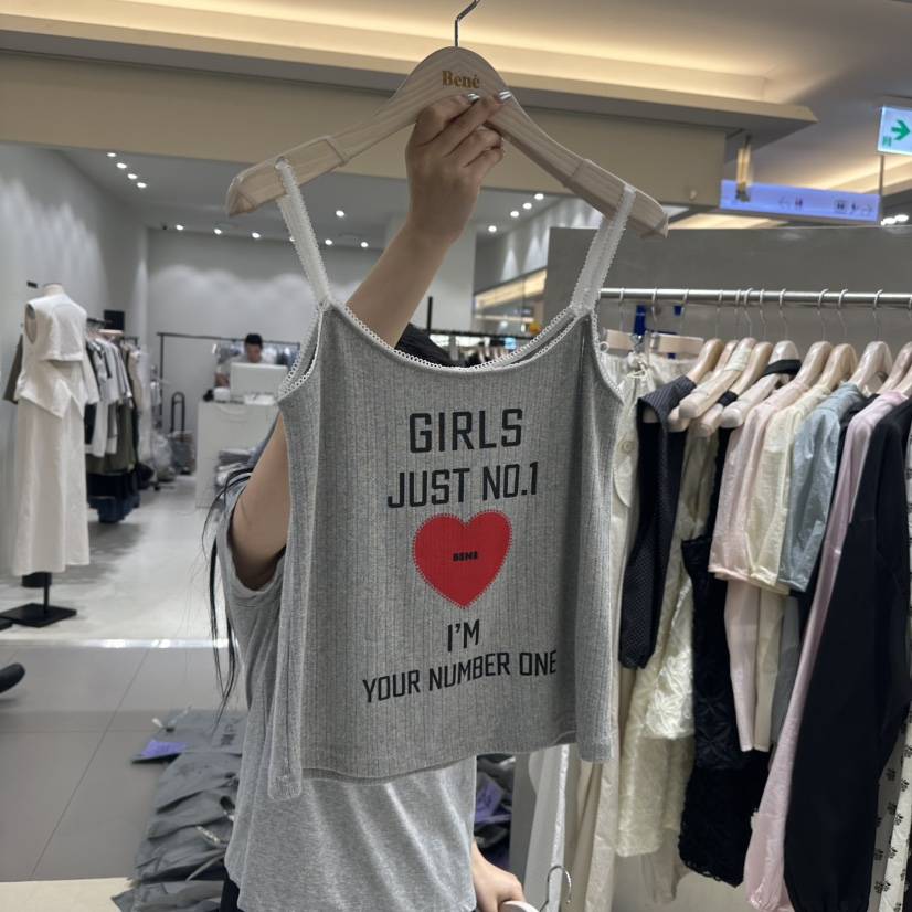 BENE直郵韓國代購㊣女裝新款時尚熱賣休閑人氣推薦吊帶背心BENE吊帶/背心