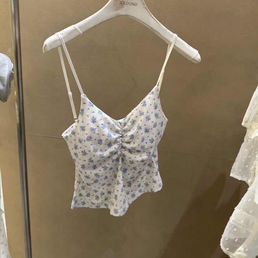 SOLOUNO韓國直郵㊣東大門實拍女裝新品人氣時尚休閑吊帶背心SOLOUNO吊帶/背心