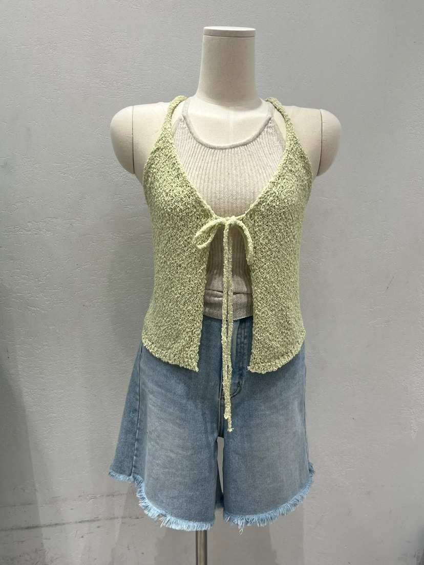 EVERCOMMERCE METICULOUSLY DESIGNED韓國㊣直郵東大門代購女裝新款推薦吊帶背心緊身EVERCOMMERCE METICULOUSLY DESIGNED吊帶/背心