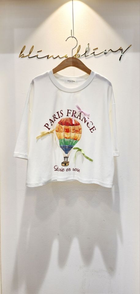 BLING BLING-S韓國㊣直郵東大門代購女裝新品25春夏推薦T恤BLING BLING-ST恤