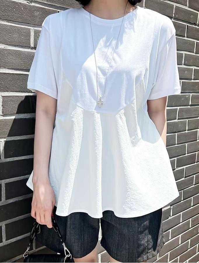 OBLANC韓國直郵㊣東大門實拍女裝新款熱賣人氣25春夏時尚T恤OBLANCT恤