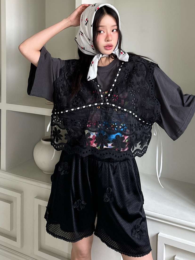 MAISONDEGLORY韓國直郵㊣女裝新款時尚吊帶背心不含內搭蕾絲MAISON DE GLORY吊帶/背心