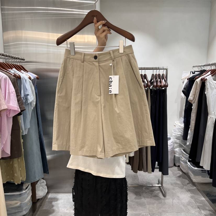 CHAE直郵韓國代購㊣女裝新品25春夏時尚休閑推薦熱賣人氣短褲CHAE短褲