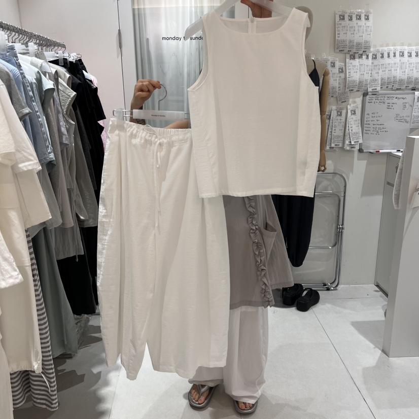 MONDAY TO SUNDAY韓國直郵㊣女裝新品人氣25春夏休閑套裝MONDAY TO SUNDAY套裝