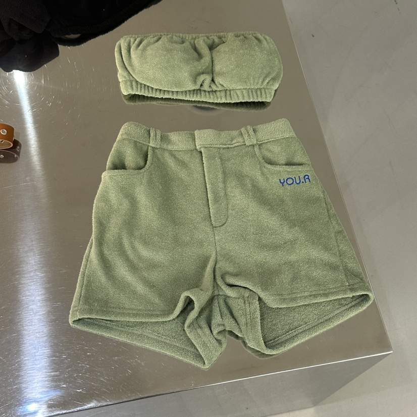 VAULT直郵韓國代購㊣女裝新品推薦休閑熱賣套裝毛圈布兩件套VAULT套裝