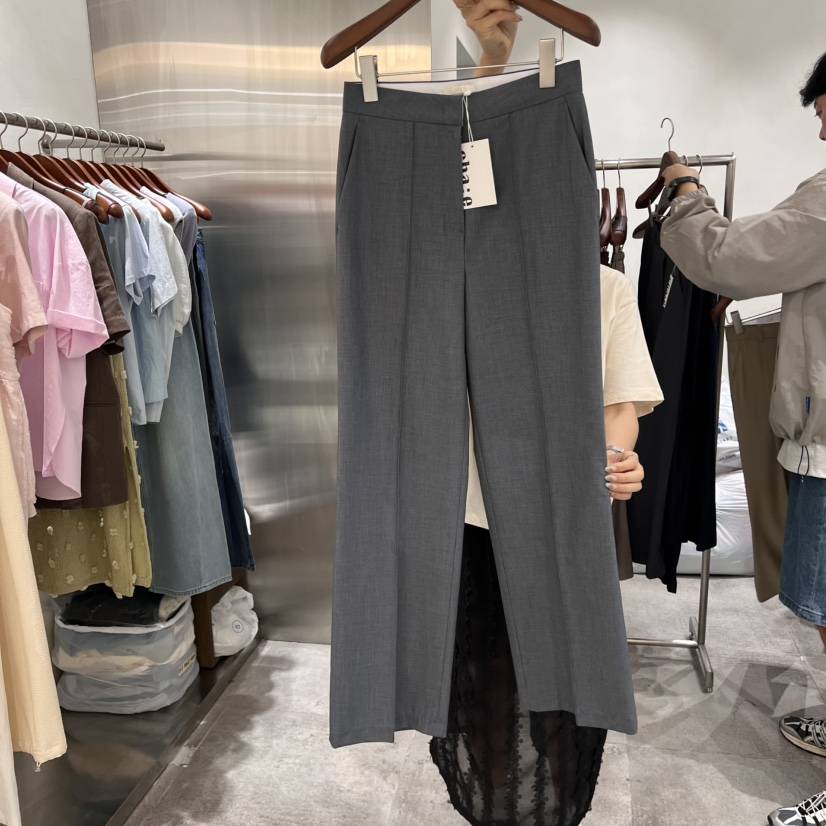 CHAE韓國㊣直郵東大門代購女裝新品時尚25春夏休閑休閑褲羊毛CHAE休閑褲