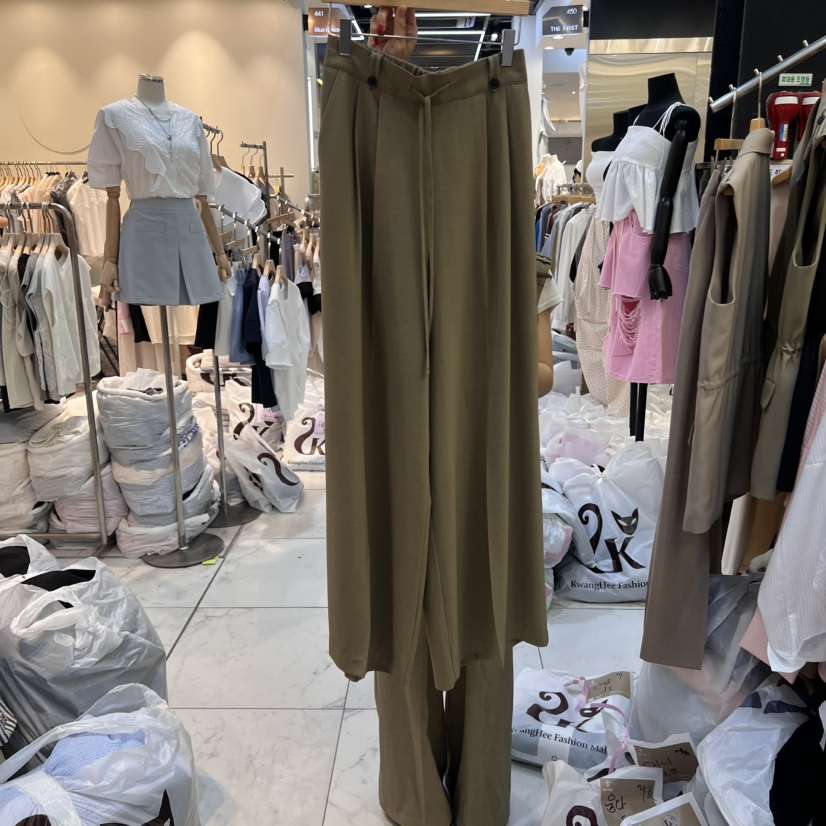 SANS韓國直郵㊣女裝新款休閑熱賣25春夏人氣時尚推薦休閑褲SANS休閑褲