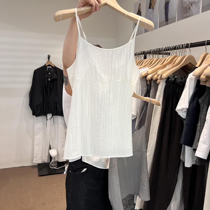 OBJECT韓國直郵㊣女裝新款25春夏人氣時尚熱賣休閑吊帶背心OBJECT吊帶/背心