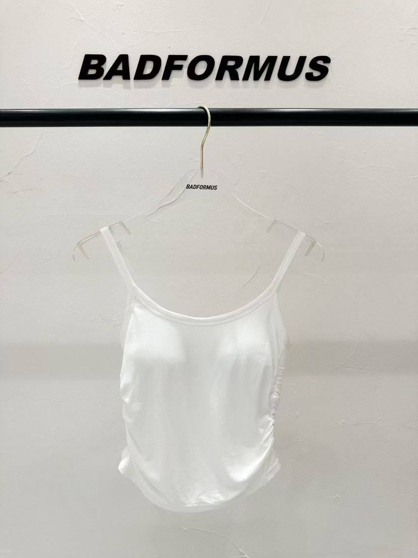 BADFORMUS韓國直郵㊣女裝新品推薦時尚休閑人氣熱賣吊帶背心BADFORMUS吊帶/背心